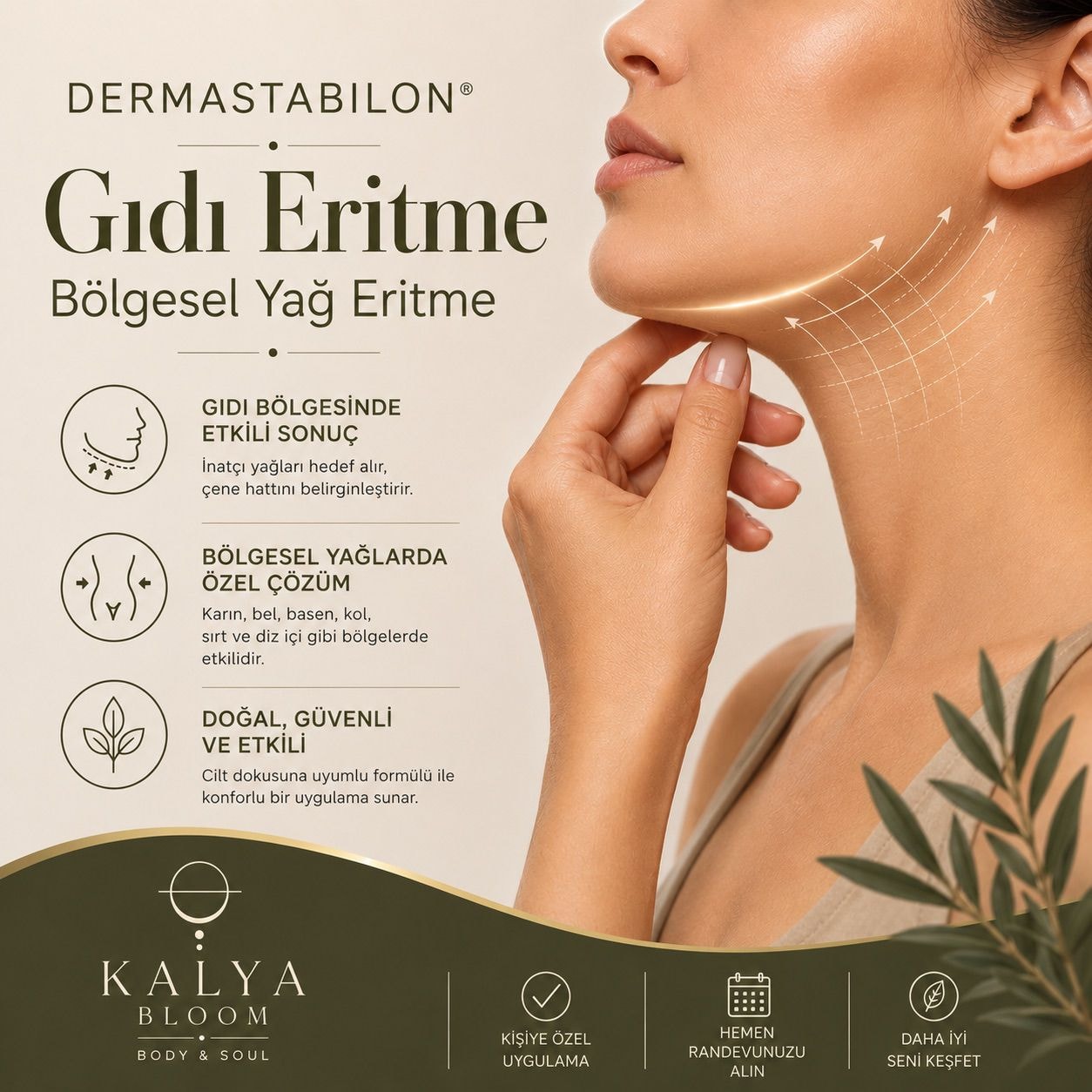 Dermastabilon Gıdı Eritme — Bölgesel Yağ Eritme